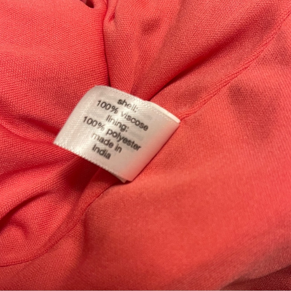 Lane Bryant Pink/Orange Dress, 18 - Picture 8 of 8